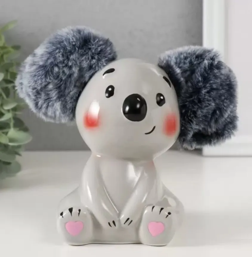 Копилка милая коала керамика 14*10*15см 9735398